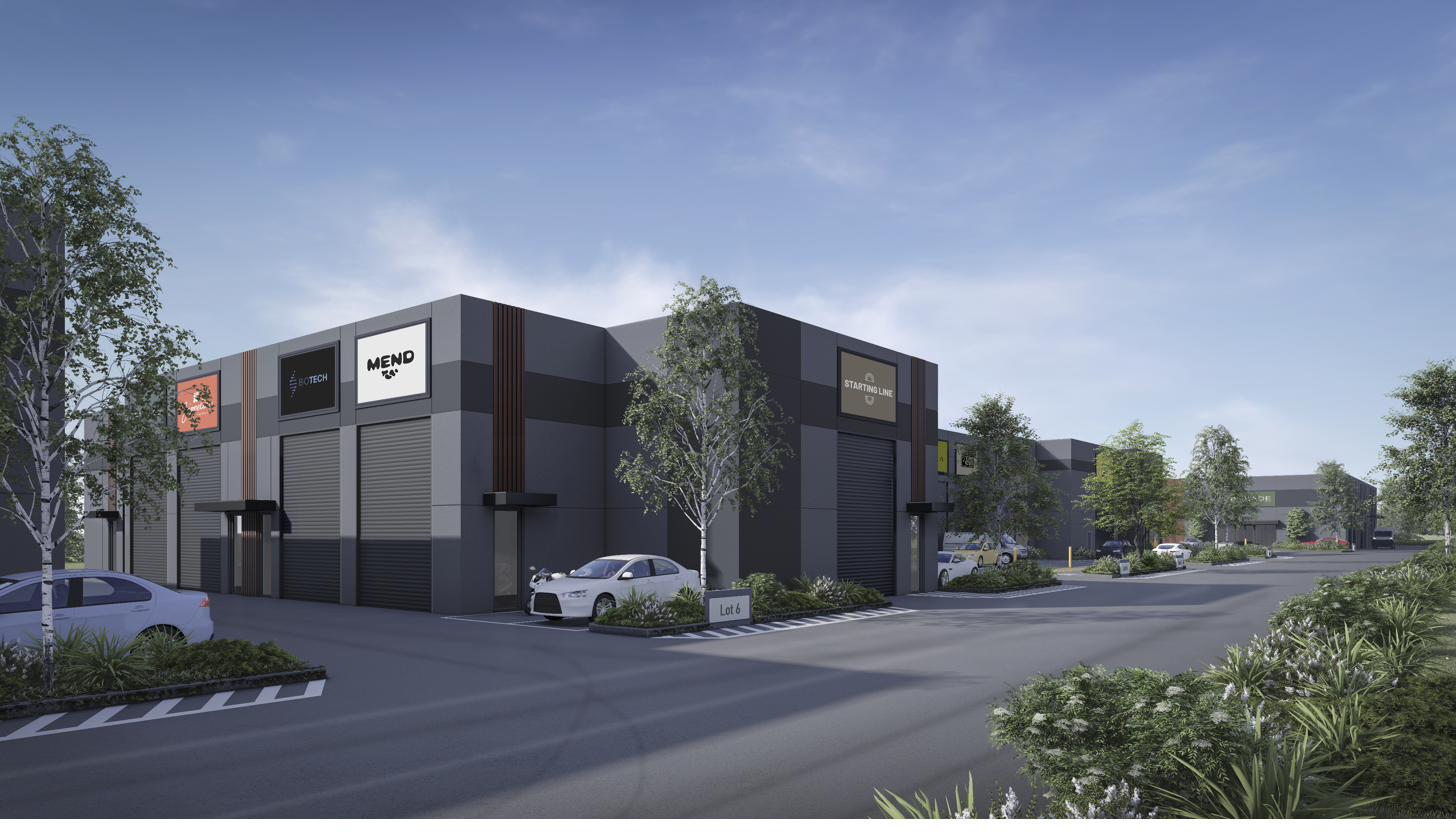 Mid-size factory warehouse